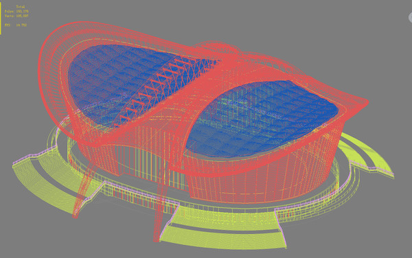 3ds soccer stadium - Grand Stadium 12 by papandenis